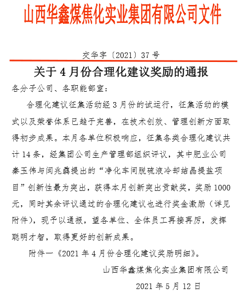 征集合理建議 踐行企業(yè)文化(圖1)